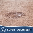 thumbnail image 4 of Firefly Hope 3-Piece Bathroom Rug Set, Soft Plush Water Absorbent Bath Mats, Non-Slip Machine Washable Floor Mats for Bathroom & Tub, Red, 4 of 5