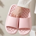 thumbnail image 6 of Lenago House Slippers for Women Shower Shoes Sandals with Drain Holes Waterproof Quick Dry Bathing Slippers Bathroom House Shoes Beach Sandals, 6 of 7