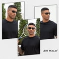 thumbnail image 3 of Gafas de sol deportivas JIM HALO Polarized TR90 sin montura para hombre y mujer, 3 of 9