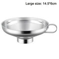 thumbnail image 1 of Embudo para mermelada gourmet Embudo de llenado de acero inoxidable de gran apertura Sincero Hogar, 1 of 2