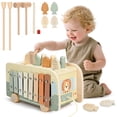 thumbnail image 1 of Montessori Toys Vanplay, martillado en madera, 1 año, 1 of 6