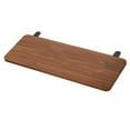 thumbnail image 4 of FashionCha Desk Board Wrist Office Foldable 50x20cm Desktop Extension Board Keyboard Tray Brown, 4 of 9