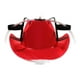 thumbnail image 1 of Sombrero de vaquero unisex Flameer para beber con soporte ajustable para latas, rojo, 1 of 6
