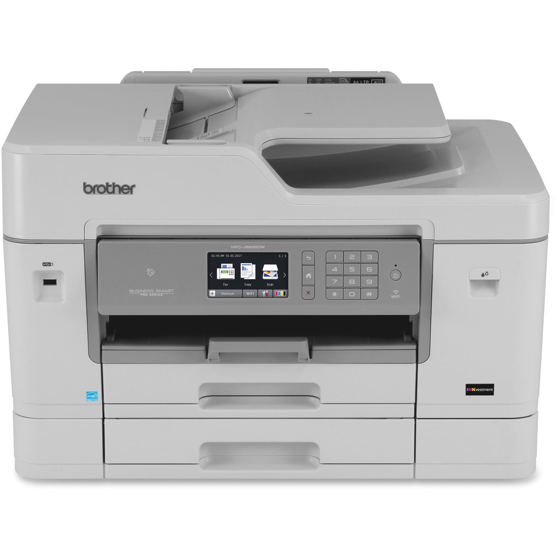 Verbetering kleuring mot Brother MFC-J6935DW INKvestment All-in-One Color Inkjet Printer, Wireless  Connectivity, Automatic Duplex Printing - Walmart.com