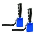 thumbnail image 4 of 2 cencerros de metal para animar deportivos con correas para la muñeca, cascabeles de mano para animar suministros para fiestas y conciertos Azul, 4 of 8
