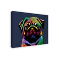 thumbnail image 3 of Trademark Fine Art Michael Tompsett Pug Dog Canvas Wall Art - 18x24, 3 of 5