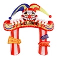 thumbnail image 2 of Arco inflable de payaso para Halloween, WBhome, 3 m, LED para exteriores, 2 of 8