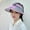 Purple, variant on Summer Sun Protection Cap Large Eaves With Fan Empty Hat Beach Sun Hat Charged Fan Cap Sports Cap