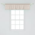 thumbnail image 2 of Ambesonne Retro Window Valance, Geometric Chevron Zig Zag, 42" x 12", Cream and Lavender, 2 of 3