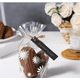 thumbnail image 2 of Bolsa de galletas navideñas de 100 piezas, turrón, galleta, bocadillo, bolsa de pie, copo de nieve, caramelo crujiente, bolsa de embalaje de manzana plana JAMW Sencillez, 2 of 5