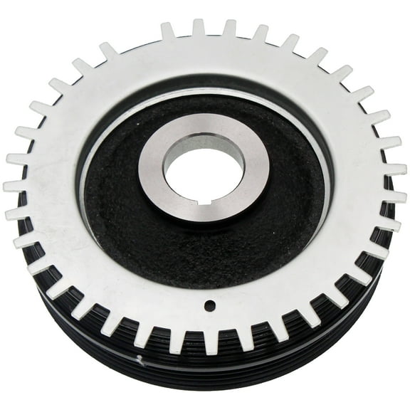 Dorman 594-184 Engine Harmonic Balancer for Specific Ford / Mazda Models, Black Fits select: 1999-2003 MAZDA PROTEGE, 1996-2002 MAZDA 626