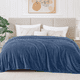 thumbnail image 1 of Cobija Tamaño King para Sofá, Sillón, Cama, Cobija de Cama Súper Suave de 230GSM a Rayas Beige para Oficina, Picnic, Viaje, Recámara, Cálida, Acogedora, Ligera, Decoración Del Hogar para Todas las Es, 1 of 7