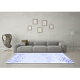 thumbnail image 3 of Ahgly Company Machine Washable Indoor Rectangle Abstract Blue Modern Area Rugs, 8' x 10', 3 of 4