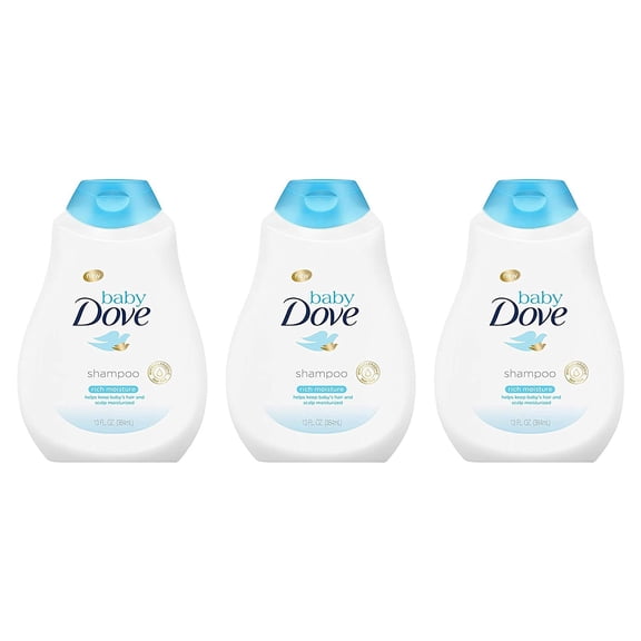 Baby Dove Tear Free Baby Shampoo Rich Moisture, 13 Ounce Pack of 3