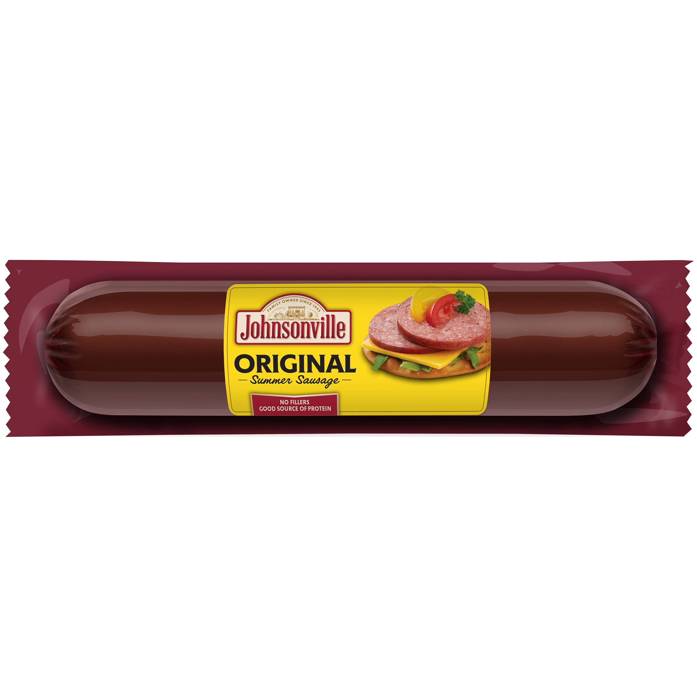 Johnsonville Original Summer Sausage 20oz chub (101451) BrickSeek
