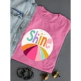 thumbnail image 3 of Shine Circle Art T-Shirt Women -June Erica Vess Designs, Female Small, 3 of 4