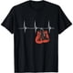 thumbnail image 1 of Camiseta de Box para Mujer con Diseño de Latidos y EKG - Estilo Gracioso MMA Kickboxing, 1 of 7