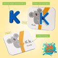 thumbnail image 3 of Numbers And Alphabets Flash Cards Set, Abc Wooden Letters And Numbers, Puzzle Game Educational Toys, 3 of 4