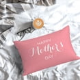 thumbnail image 7 of KLL Happy Mother's Day Pillow Covers Envelope Closure,Super Soft and Cozy Fuzzy Fleece Pillow Case Cover 16"x24", 7 of 7