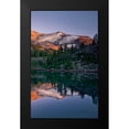 thumbnail image 2 of Audit, Lisa 17x24 Black Modern Framed Museum Art Print Titled - Mount Jefferson Panel III, 2 of 5