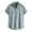 F230 Green, variant on Curuila Tops For Men Solid Color Summer Crew Neck Short Sleeved Button Down Comfort Casual Tee Blue Size L