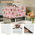 thumbnail image 6 of TSOVTHRID Capybara Strawberry Heart Pink Print Convection Oven Cover, Microwave Dust Cover Dust Proof Smart Microwave Oven Protector for Countertop Decorations, 20.9"W x 15.7"D x 12.4"H, L, 6 of 7