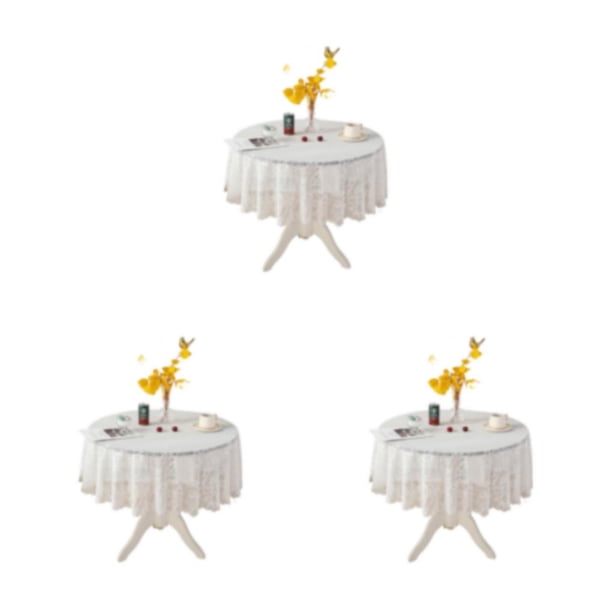 Yuarrent Experiencia gastronómica Elegante mantel en diferentes patrones Variedad de patrones Cubierta de Flor de hielo 120 cm Type1 NO1