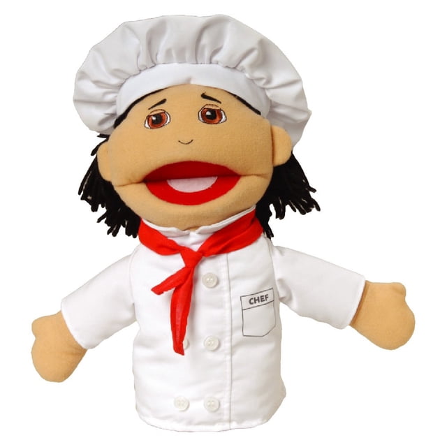 Marioneta de mano Marvel MTC-318 Education Felt Chef Talking 23 cm