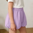 thumbnail image 6 of Kukoosong Girls' Bubble Skorts with Pockets, High Waist Ruffle Athletic Skirt, Loose Fit Balloon Shorts for Tennis Golf, Workout Casual Summer Short Pants, 6 of 8