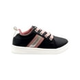 thumbnail image 2 of Cherokee Girls’ Casual Low Top Denim Fashion Lace-Up Sneakers, Sizes 11-3, 2 of 4