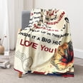 thumbnail image 2 of Blanket for Her from Daughter Son, Blankets for Wife Love Mom Throw Blanket 50"X 60", 2 of 5