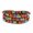 5-Natural Stone 4mm Multi-layer, variant on Natural Stone 7 Chakra Healing Bracelet Leather Bangle Charm Women Delicate Jewelry Gift-1-Colorful