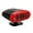 12V Black Red, variant on koolsoo 2 in 1 Car Heater Fan 120W Defogger 1.5M Cable Cig Lighter Plug Fast Heating 12V 12V Black Red