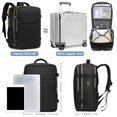 thumbnail image 2 of Mochila de viaje LUOCIP Large Flight Approved 40L negra, 2 of 9