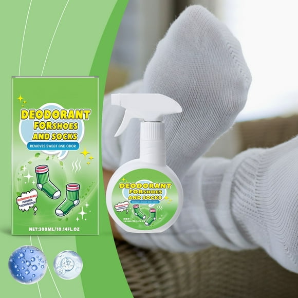 TIELUTT Shoe and Sock Spray Odor From Shoes Fresh and Dry Leave Fragrance Shoe Cabinet Air 300ml Back for Shower with Spray Soap Remover for Shower Seat for Fabric Car Silicone Spray Waterproofing