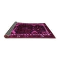 thumbnail image 2 of Ahgly Company Indoor Square Animal Pink Traditional Area Rugs, 7' Square, 2 of 4
