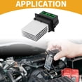 thumbnail image 2 of Resistor del Motor del Ventilador HVAC Unique Bargains No.68078835AA para Dodge Journey 2013-2020 Negro, 2 of 6