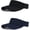 #3 Black+navy, variant on Sports Sun Visor Hats Cotton Twill Ball Adjustable Sun Caps for Men Women