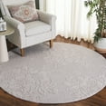 thumbnail image 2 of SAFAVIEH Glamour Selina Floral Area Rug, Light Pink, 6' x 6' Round, 2 of 7