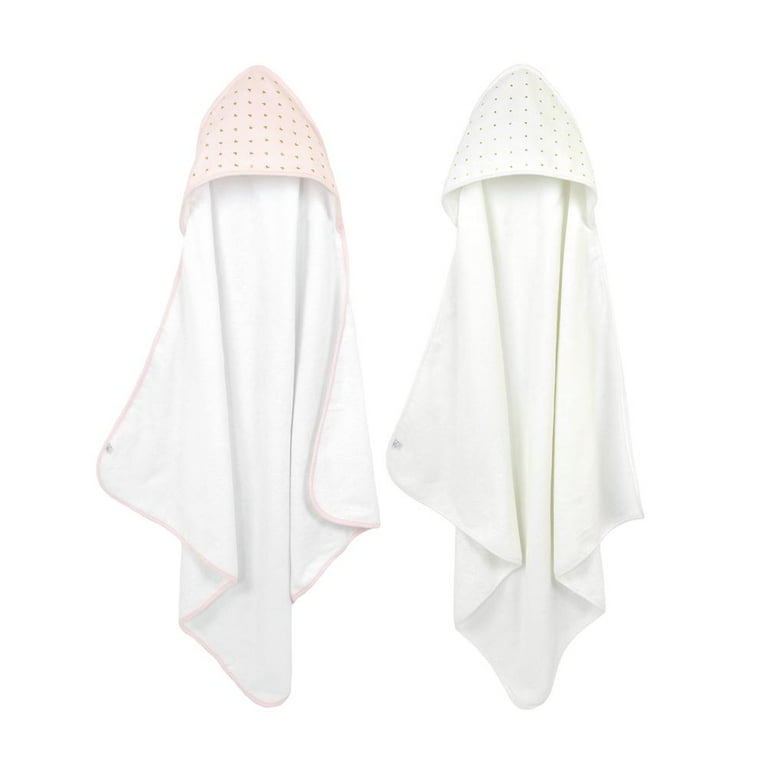 Just born sparkle store hooded towel