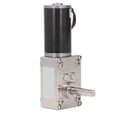 thumbnail image 4 of Geared Motor, Micro Adjustable DC24V 18W Easy Installation Wear Resistance Worm Gear Motor  for Intelligent Gas Meter 0-5 Rpm, 4 of 7