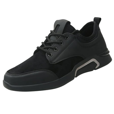 

nsendm Mens Casual Shoes 13 Wide Men Low Top PU Casual Walking Shoes Youth Sports Shoes Casual Fashion Shoes for Men Shoes D 10