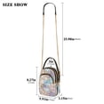 thumbnail image 2 of FORMRS Crossbody Bag for Women Quilted Travel Shoulder Cell Phone Purse with Chain Strap Handbag, Elegant Marble Pattern, 2 of 7