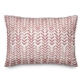 thumbnail image 2 of Creative Products Herringbone Print Pink 14 x 20 Indoor / Outdoor Pillow, 2 of 3