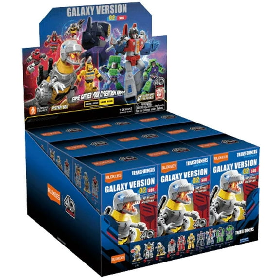 Transformers Galaxy Version 02 SOS Blokees (9 Boxes)