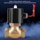 thumbnail image 5 of Válvula solenoide de latón de dos vías normalmente cerrada para aire, agua y vapor (CC 12 V), 5 of 6