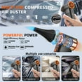 thumbnail image 4 of Bxaolu 2025 Upgraded 5000W Thermal Snow Blower - 3 Levels Adjustable, Efficient Turbine, Portable Thermal Blower, Portable for Car Defrost,Snow&Dust Removal (Black), 4 of 9