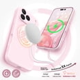 thumbnail image 3 of Funda magnética GolbinBox para iPhone 17 Pro, rosa, 3 of 9