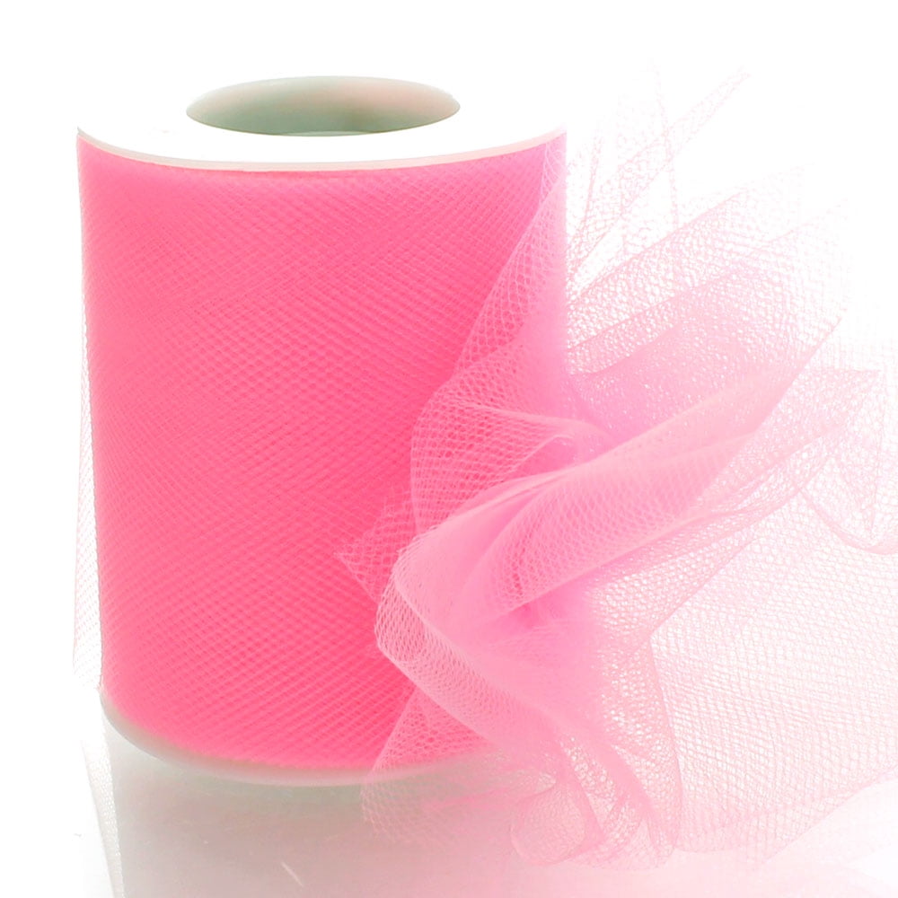 3" Premium Tulle Fabric Roll For Crafts, Wedding, Party Decorations