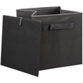 thumbnail image 4 of Closetmaid All-Ages Multi-Purpose Fabric Storage Drawer, Smoke Gray, 11.00"H x 10.50"W x 10.50"D, 4 of 6